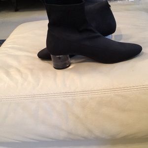Zara pull on nylon booties